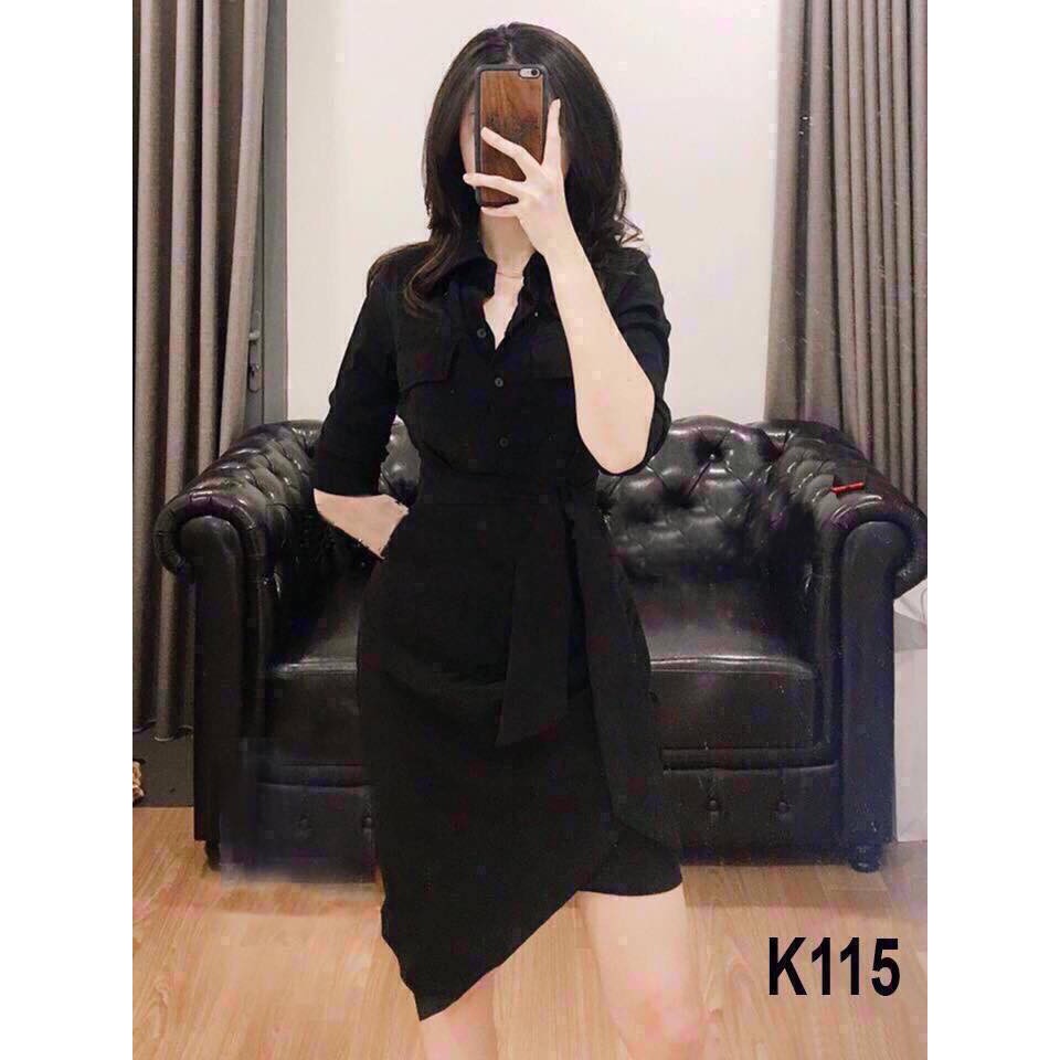 VÁY VOAN LỤA PHONG CÁCH SƠ MI THỜI TRANG THIẾT KẾ CAO CẤP VESTA VV01 | BigBuy360 - bigbuy360.vn