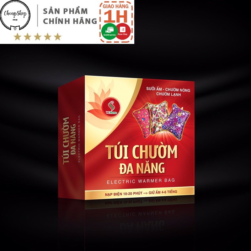 [Tuyển sỉ - Hàng cty Cắm điện] Túi chườm nóng, lạnh, Túi Sưởi Ấm Chân tay đa năng- THƯƠNG HIỆU VICPHARMA