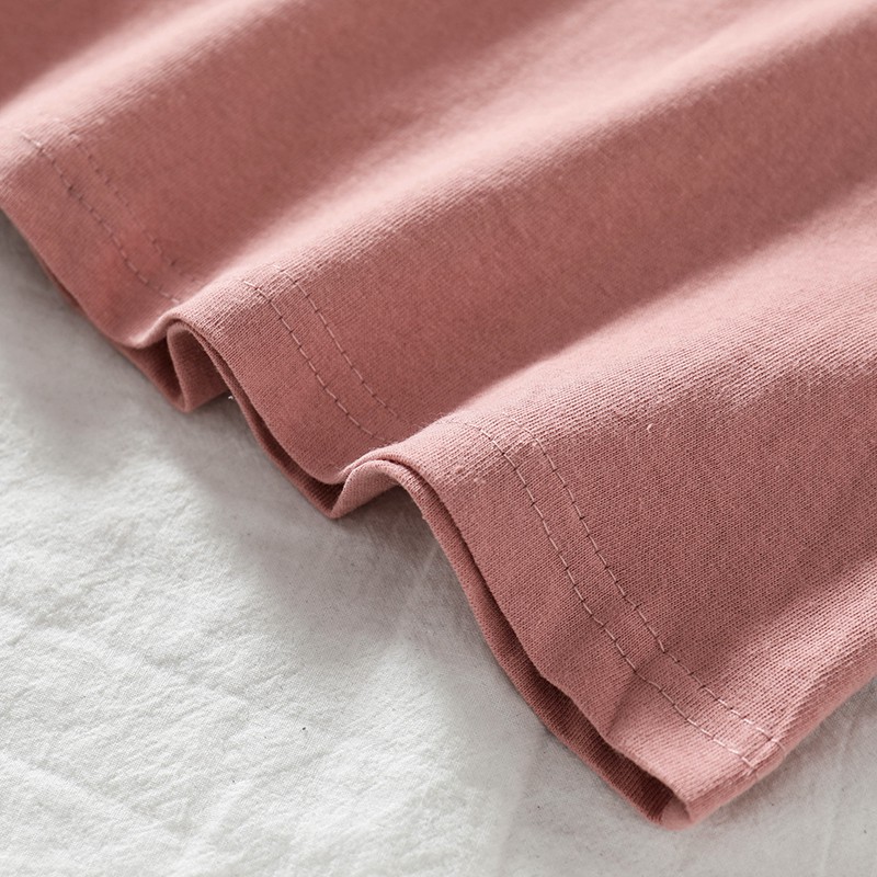 NUZIRO  Áo Thun Tay Ngắn Form Rộng In Chữ Phong Cách Cá Tính Hàn Quốc