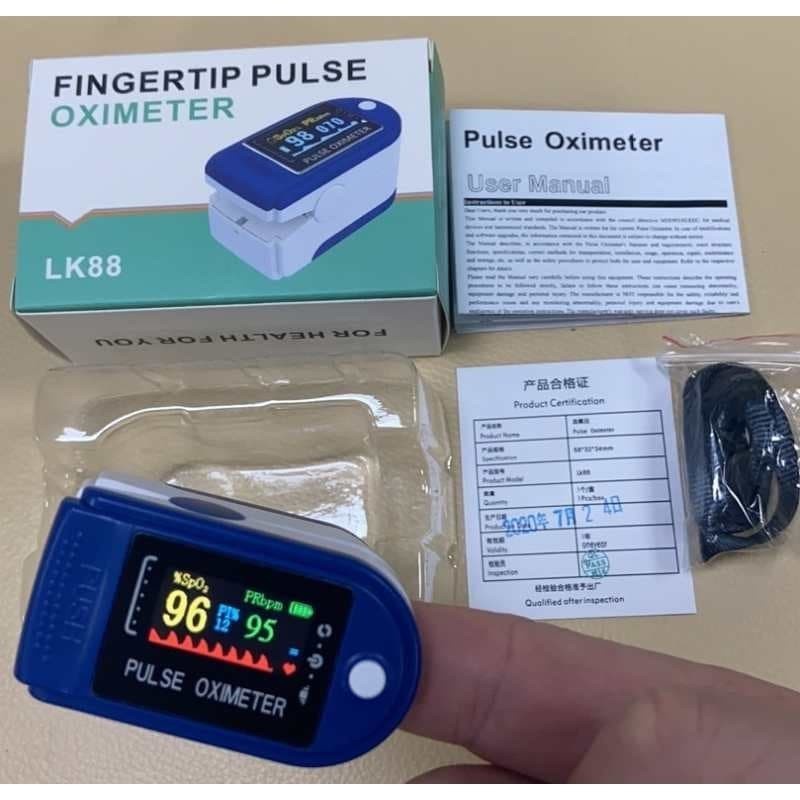 Máy Đo Nồng Độ Oxy Trong Máu LK87 SPO2, A2 Đo Nhịp Tim Pulse Oximeter Cầm Tay