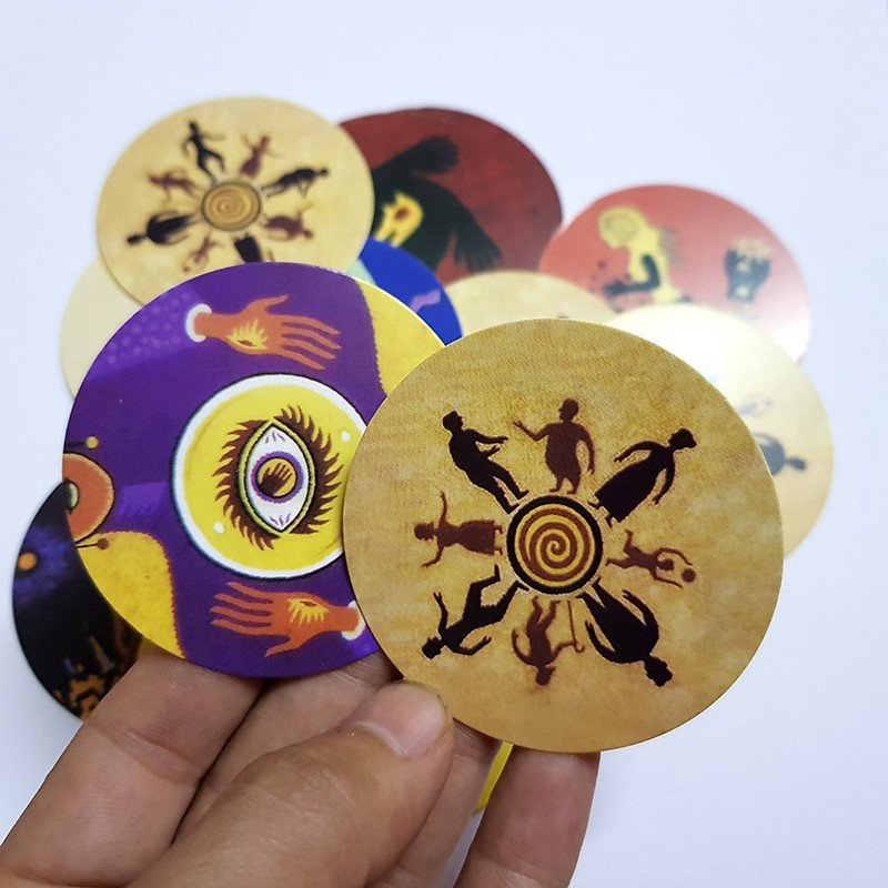 Bộ Bài Ma Sói Mini 22 Token thích hợp khi đi du lịch