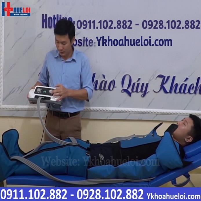 Máy massage nén ép trị liệu bằng phương pháp áp lực nén