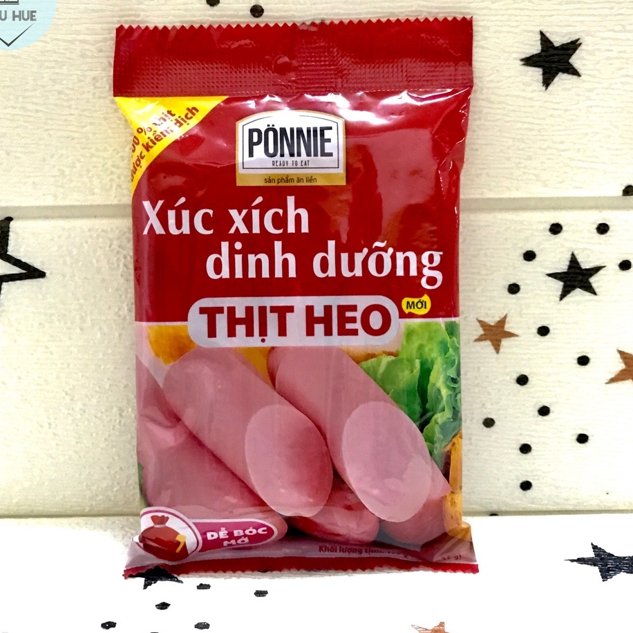 XÚC XÍCH DINH DƯỠNG - LOẠI ĐẶC BIỆT - SIÊU NGON - SIÊU BỔ DƯỠNG - GÓI 5 CÂY