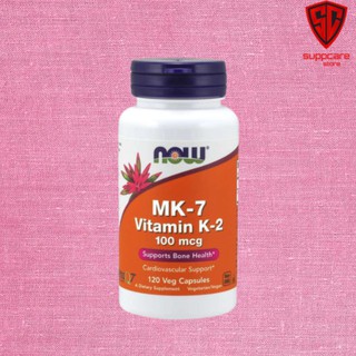 VITAMIN K2 | Now Vitamin MK-7 K-2 [100 Mcg ][120 Viên] | Vitamin MK7 K2 - Chính Hãng