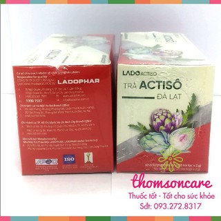 Trà Actiso Ladophar 20 túi lọc