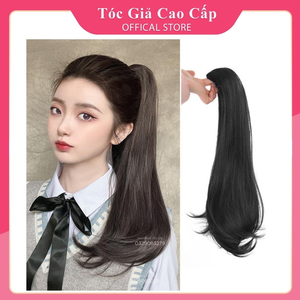 Tóc giả ngoặm cúp lửng 55cm , mã N51 - hình thật tại shop