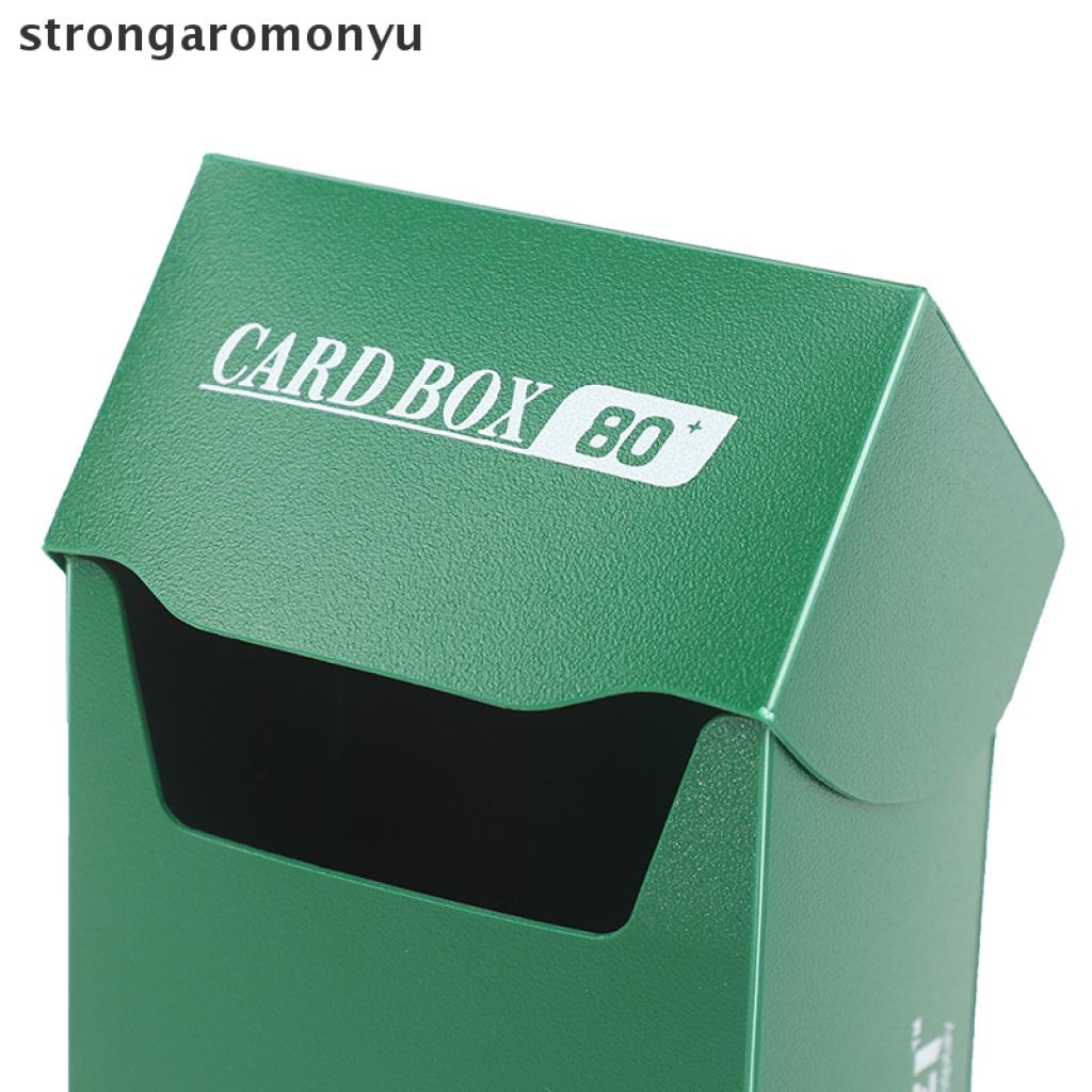 1 Hộp Đựng 80 Thẻ Bài Tcg Di Động Màu Sắc Cổ Điển