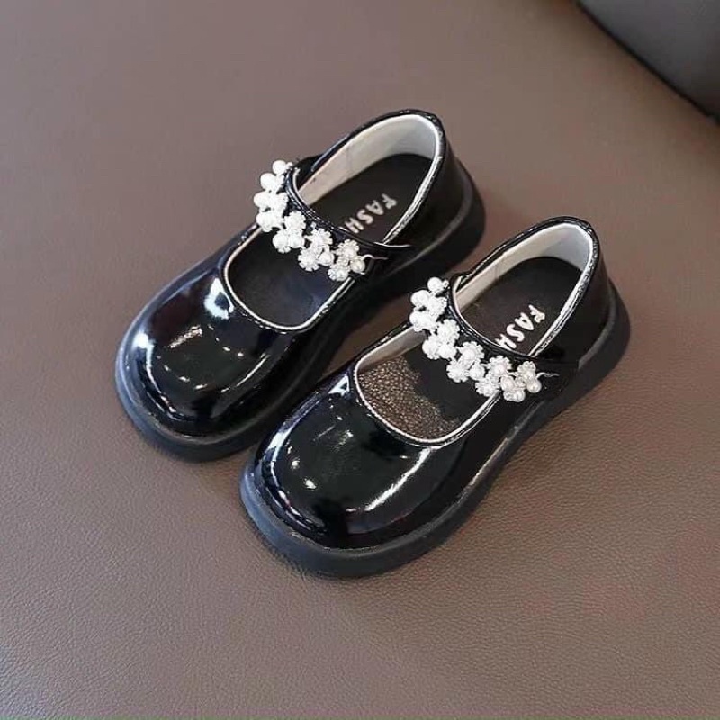 Giày búp bê da bóng chuỗi mã 638