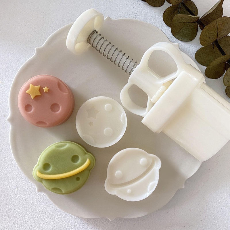 Khuôn Làm Bánh Trung Thu / Bánh Trung Thu Có Thể Điều Chỉnh Dày Dặn Tiện Dụng DIY