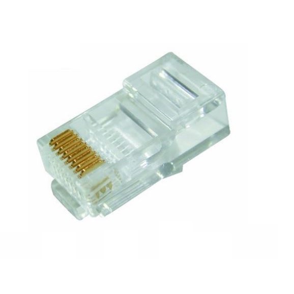 Đầu bấm mạng RJ45 DINTEK UTP Cat.6 (100 đầu/bịch)