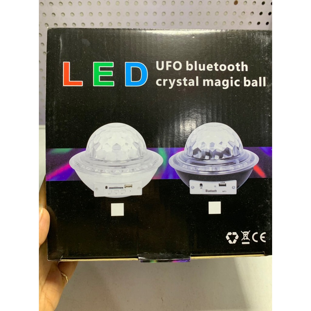 Đèn LED sân khấu bar vũ trường chớp 7 màu, hiệu ứng nhấp nháy xoay theo nhạc có remote điều khiển