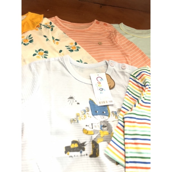 Combo set 5 áo sz 100 xuất Hàn dư xịn vnxk ngẫu nhiên Sz 100