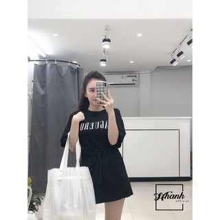Áo váy thắt ngang bụng