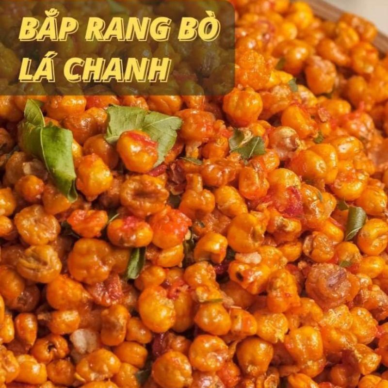 Bắp sấy bò lá chanh