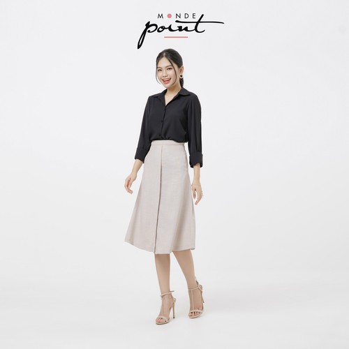 Chân váy Dài Monde Point MPWA0616410 màu Nude | BigBuy360 - bigbuy360.vn