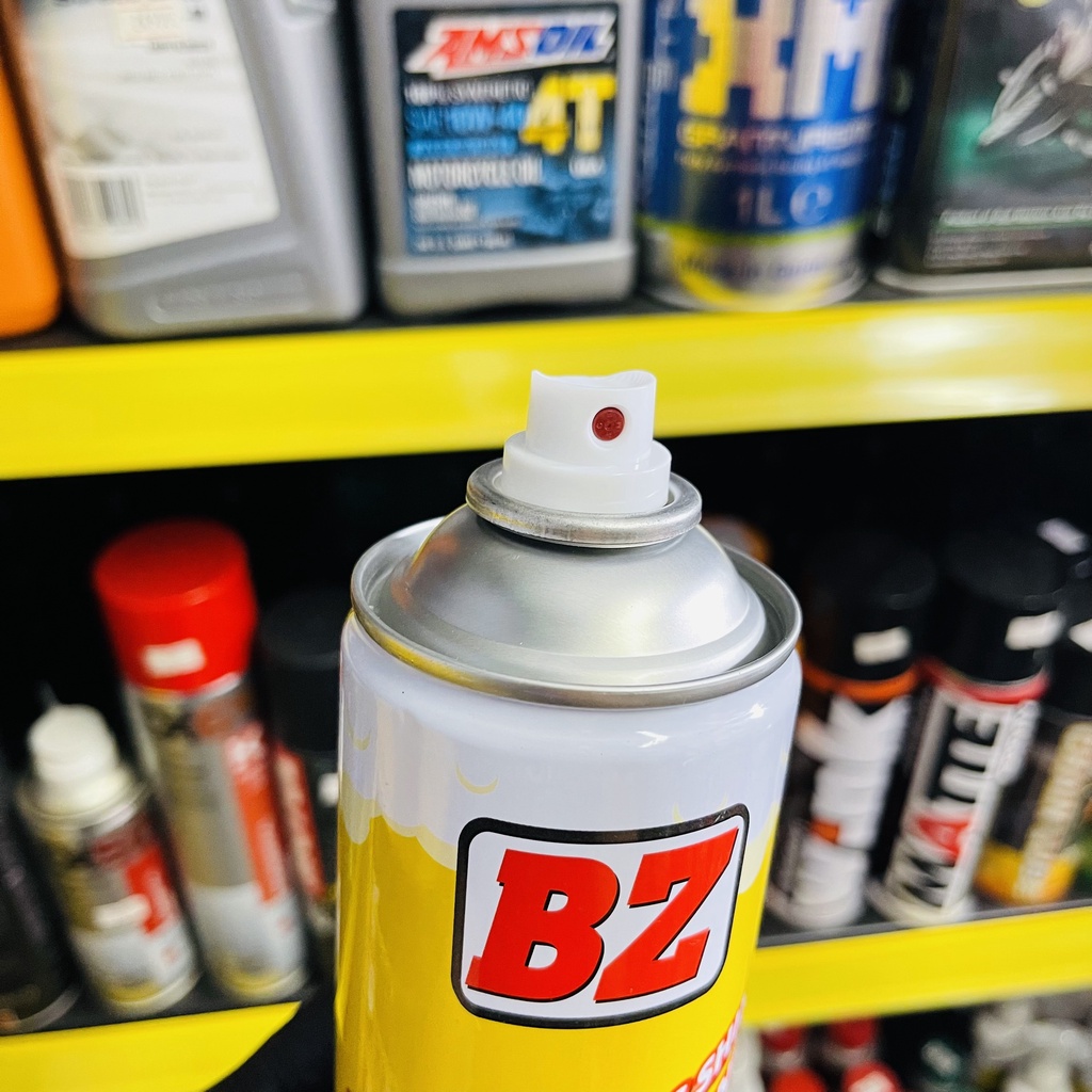 Xịt dưỡng, phục hồi nhựa nhám, lốp xe máy xe máy oto BZ 450ML-MẪU MỚI NHẤT