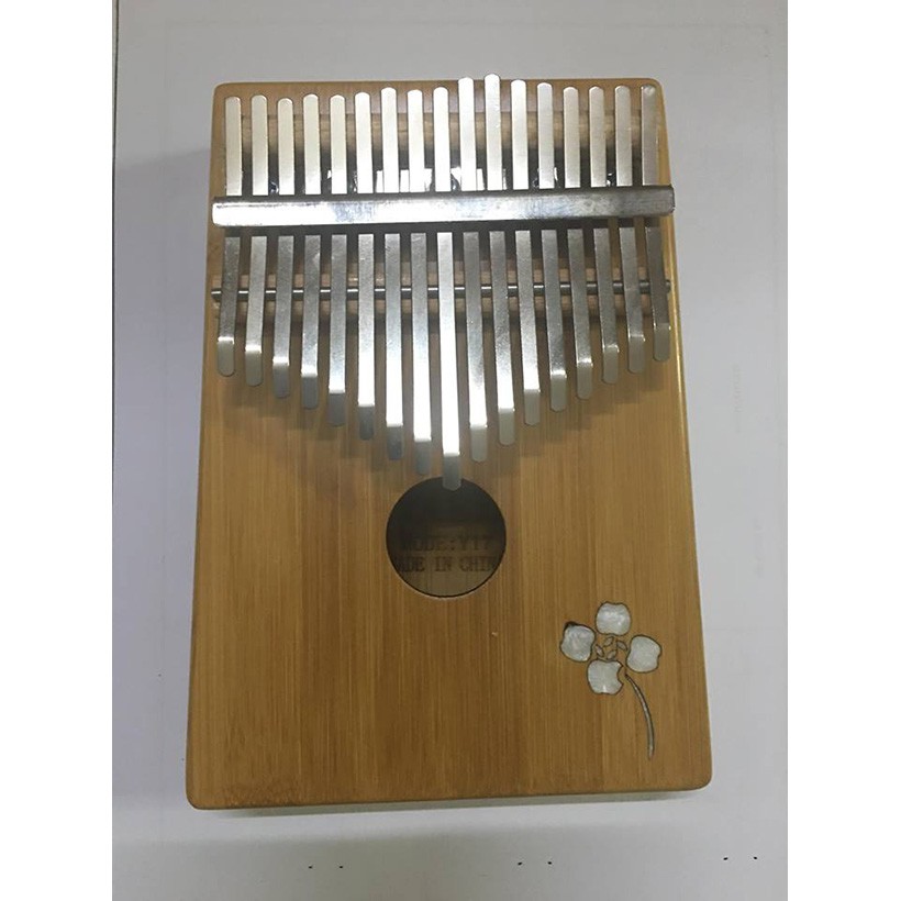 Đàn Kalimba Yael Clover Gỗ Xà Cừ tặng kèm full phụ kiện - HÀNG CÓ SẴN