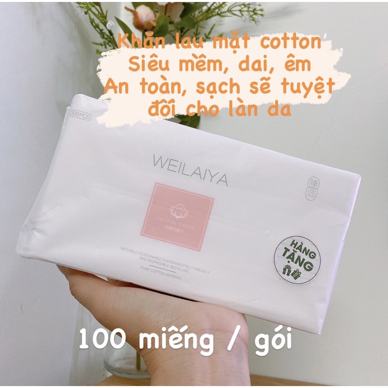 Khăn Giấy Cotton Đa Năng Weilaiya Thay Thế Khăn Lau Mặt An Toàn Cho Làn Da Của Bạn | BigBuy360 - bigbuy360.vn