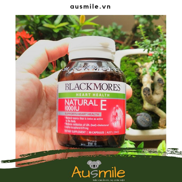 Blackmores Natural Vitamin E 1000IU 30V