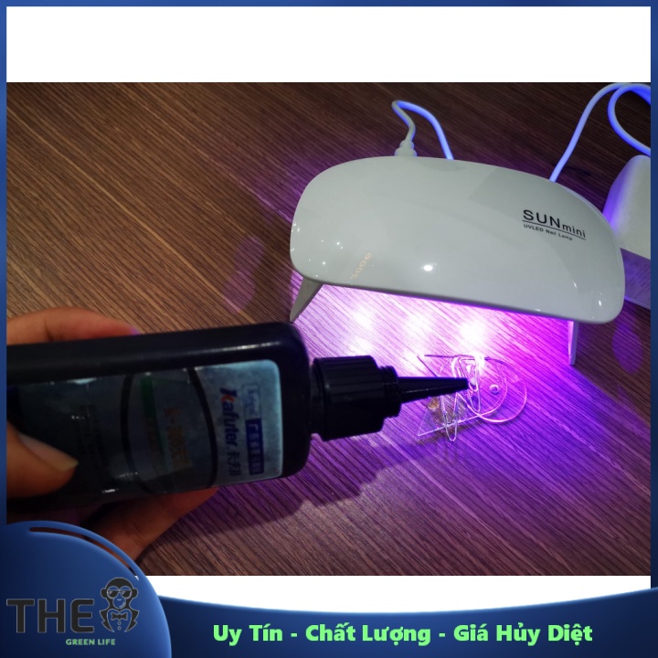 Đèn Uv Mini Sun 6 Bóng 6W Có Chân Đứng, Sấy Keo Uv, Sấy Móng Tay, Sấy Keo Dán Kính Uv ---Uy Tín - Chất Lượng - Giá