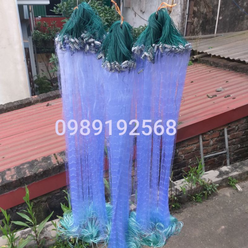 Lưới đánh cá 1 màn then 4 cao 1m dài 90m