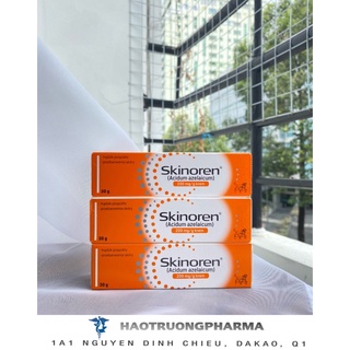 Azelaic 20% cream Skinoren kem giảm mụn và thâm - hàng châu Âu đủ bill