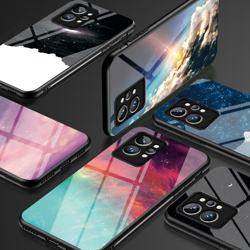 Ốp điện thoại kính cường lực cứng dành cho OPPO Realme GT2 Pro Realme GT Neo2 T Neo 2 2T Neo2T