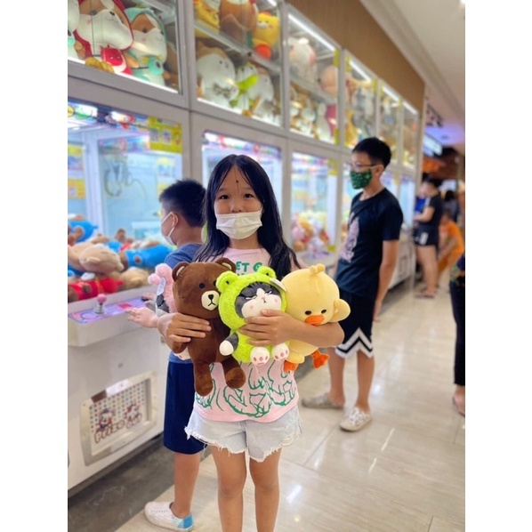 Ton ton và những người bạn - Gấu line brown