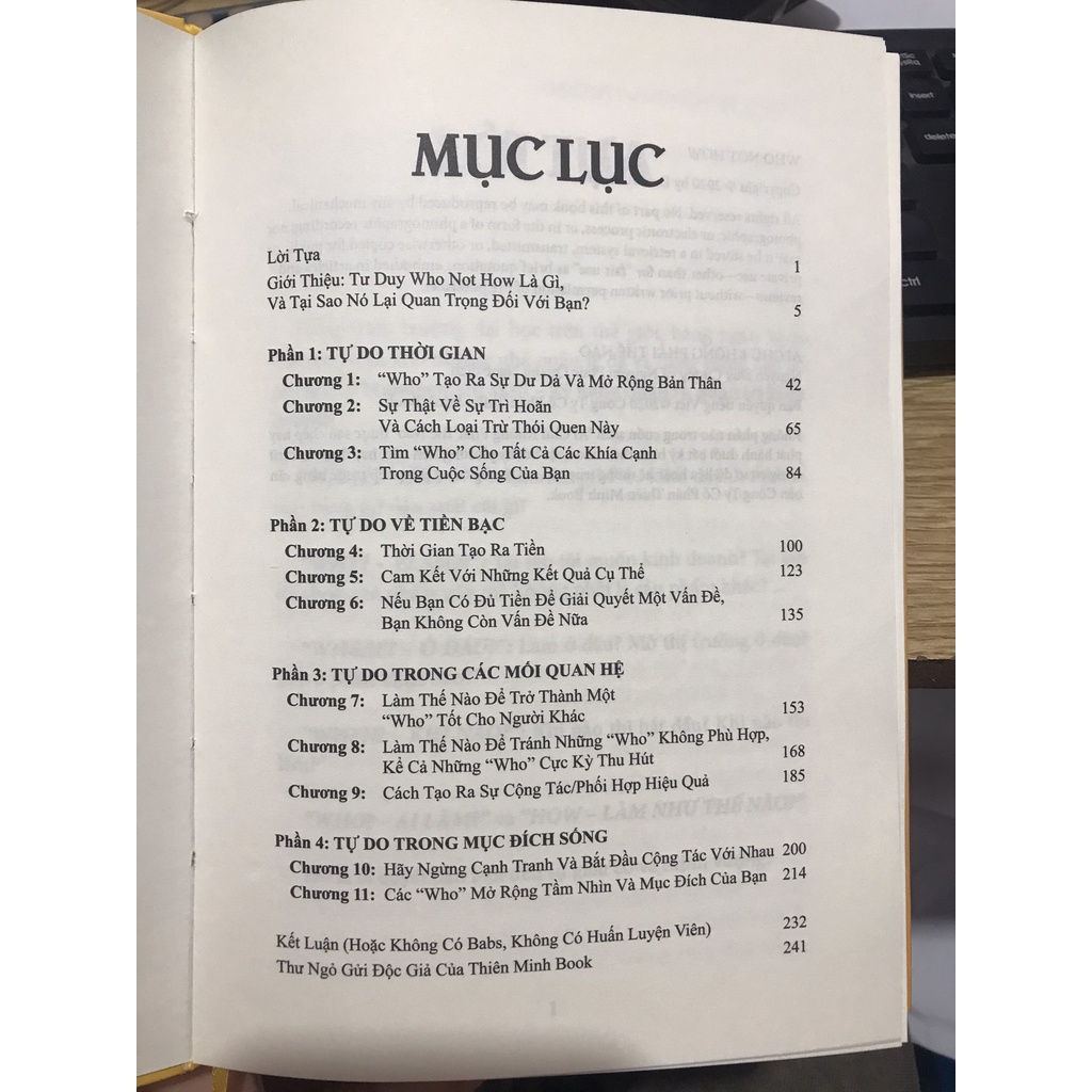 Sách Ai chứ không phải thế nào ? ( Thiên Minh Books )