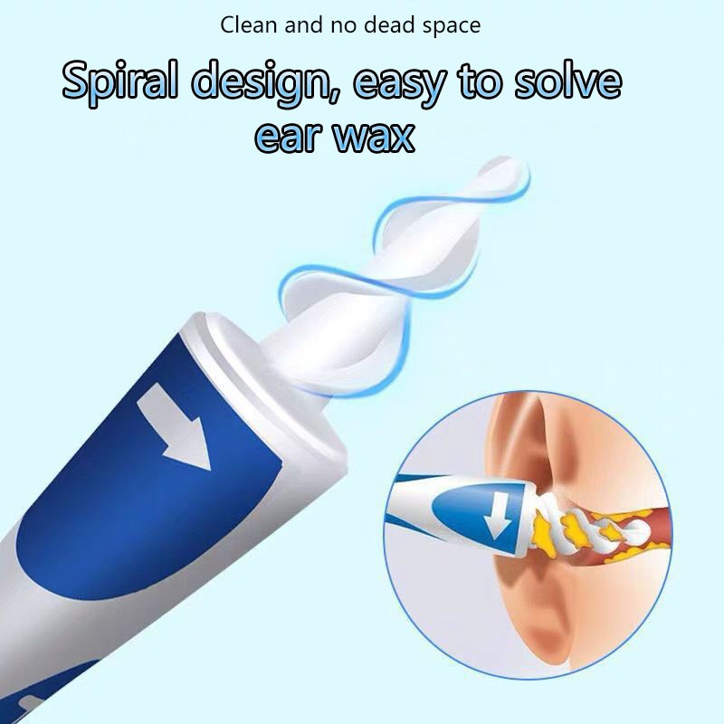 Bộ Dụng Cụ Lấy Ráy Tai Bằng Silicone 16 Món Tiện Dụng