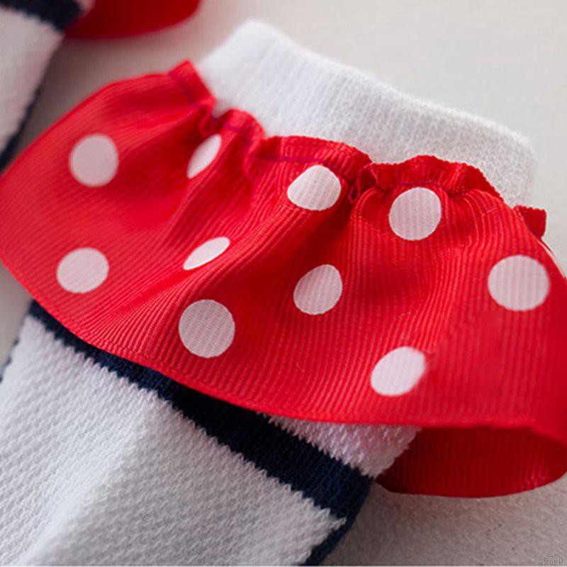 Vớ chân chấm bi xinh xắn cho bé gái