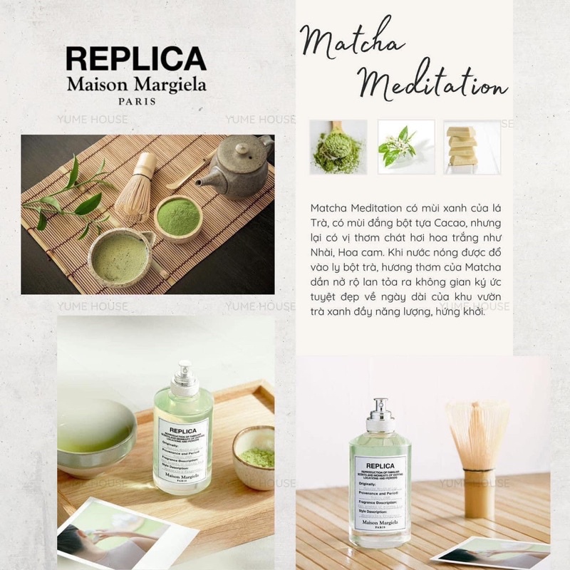 REPLICA MATCHA MEDITATION EDT• 5/10ml