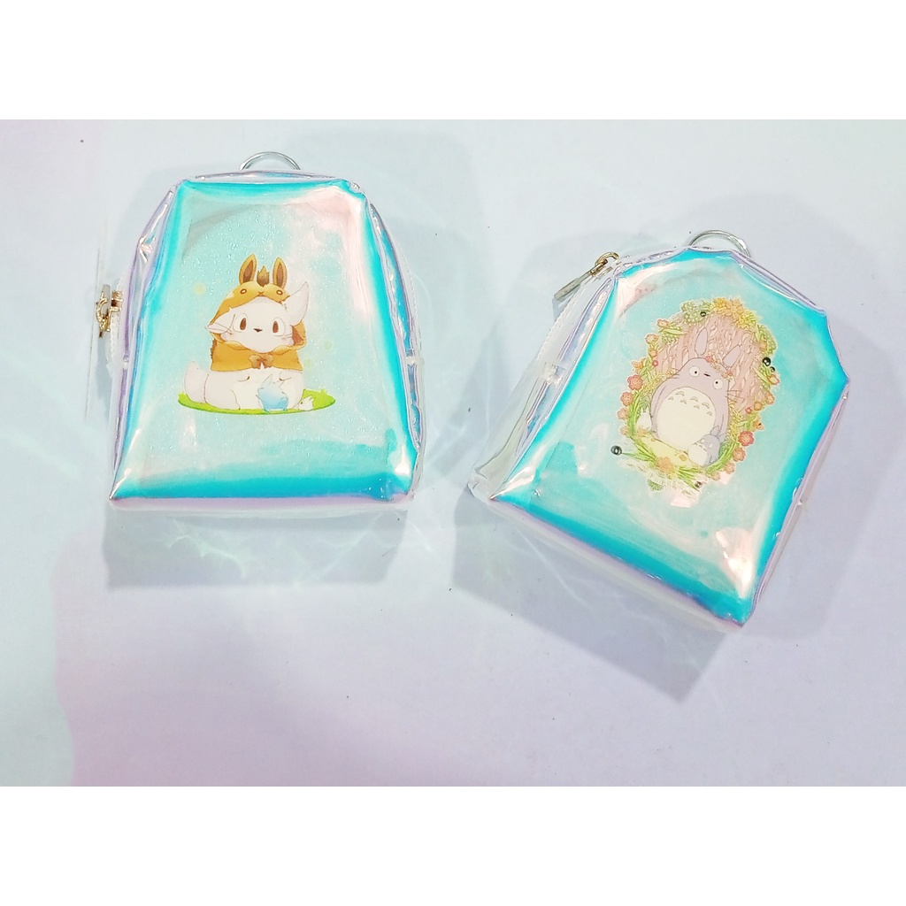 Móc khoá balo hologram totoro vô diện chuột vàng shin cậu bé bút chì MKH8 cute dễ thương Hoạt hình cute