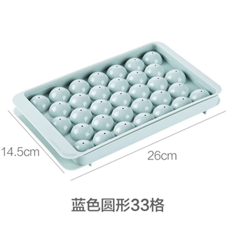 Khay đá thạch bi tròn 33 viên - Khuôn thạch hoa quả tiện lợi