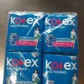 BVS Kotex siêu mỏng cánh gói 8 miếng ( Combo 8 gói)