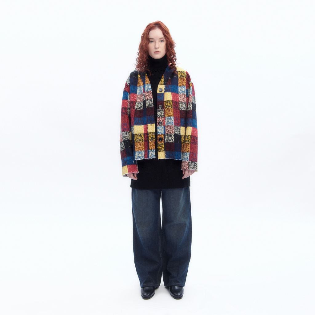 Áo khoác cardigan Ross Studio cổ chữ V - 9D CARDIGAN - ROSS STUDIO
