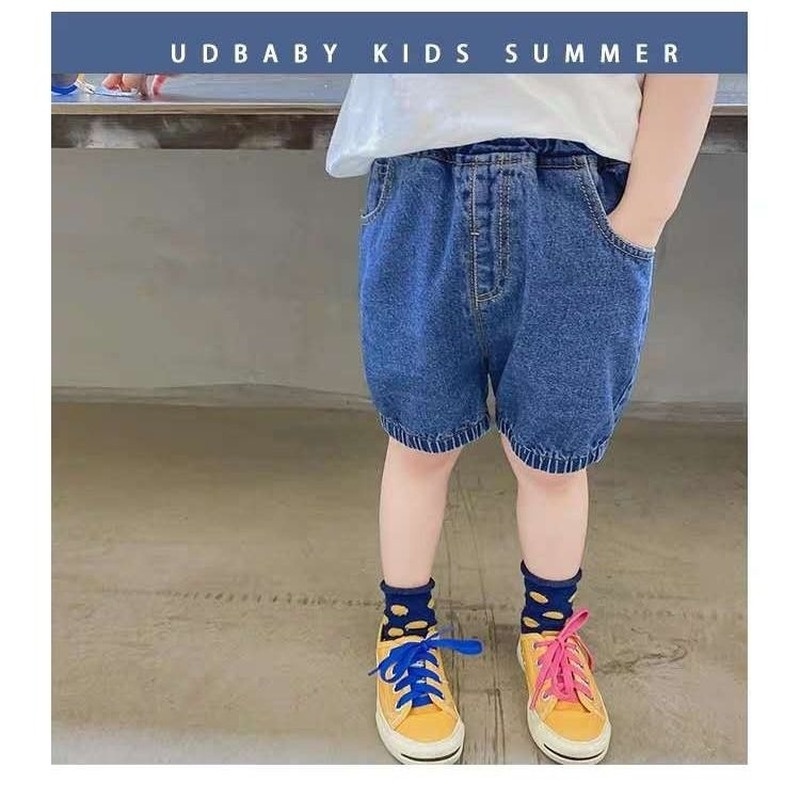 Quần Short Denim Thời Trang Mùa Hè Dành Cho Bé Trai