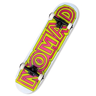 Ván trượt skateboard nomad complete cavern white 8.0