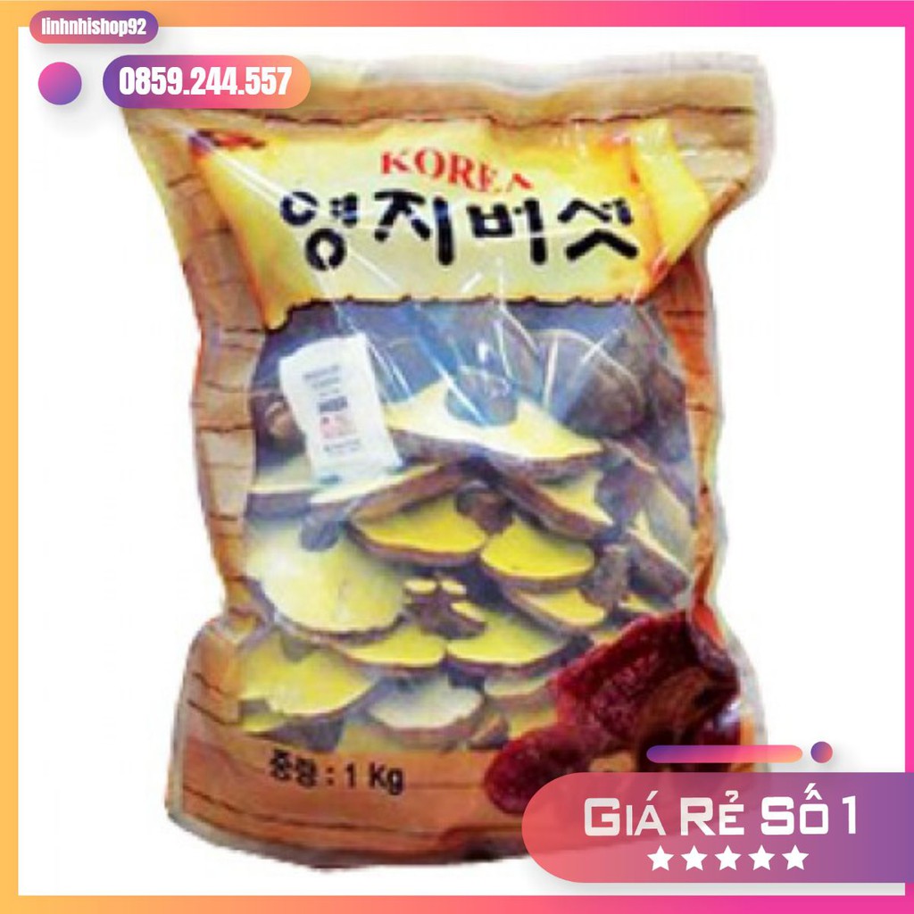 Nấm Linh Chi Bao Tử Hàn Quốc loại 1 túi 1kg