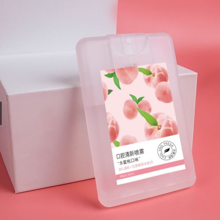 Xịt Thơm Miệng Heyxi Vị Đào Thơm Mát
