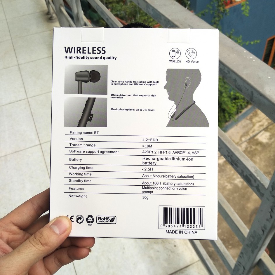 Tai nghe Bluetooth Wireless MS-T23 Pure Bass Vô địch tầm giá | BigBuy360 - bigbuy360.vn