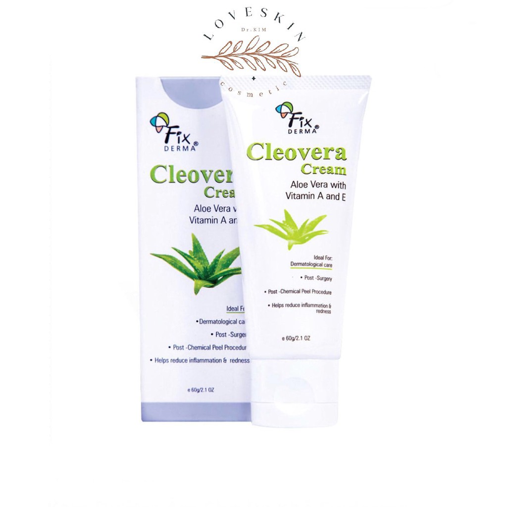 Kem Dưỡng Da Mặt Fixderma Cleovera Cream 60g