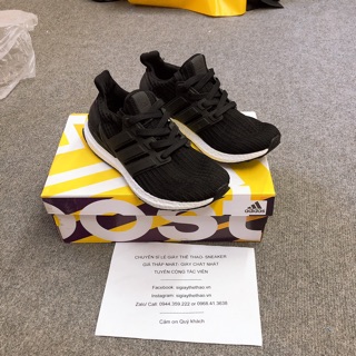 Giày ultra boost đen