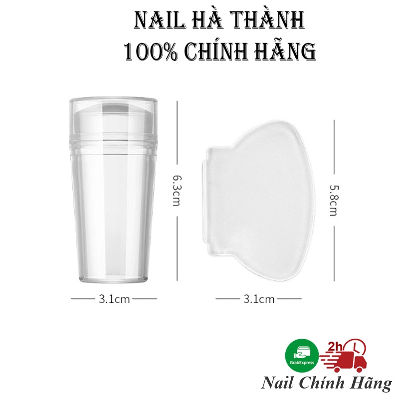 Con dấu in móng tay, đầu in nail Jeliva Chính Hãng