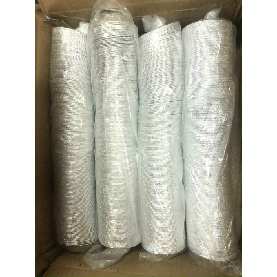 Set 50 khuôn giấy bạc nướng làm bánh, nấu ăn, khuôn bạc nướng hàu