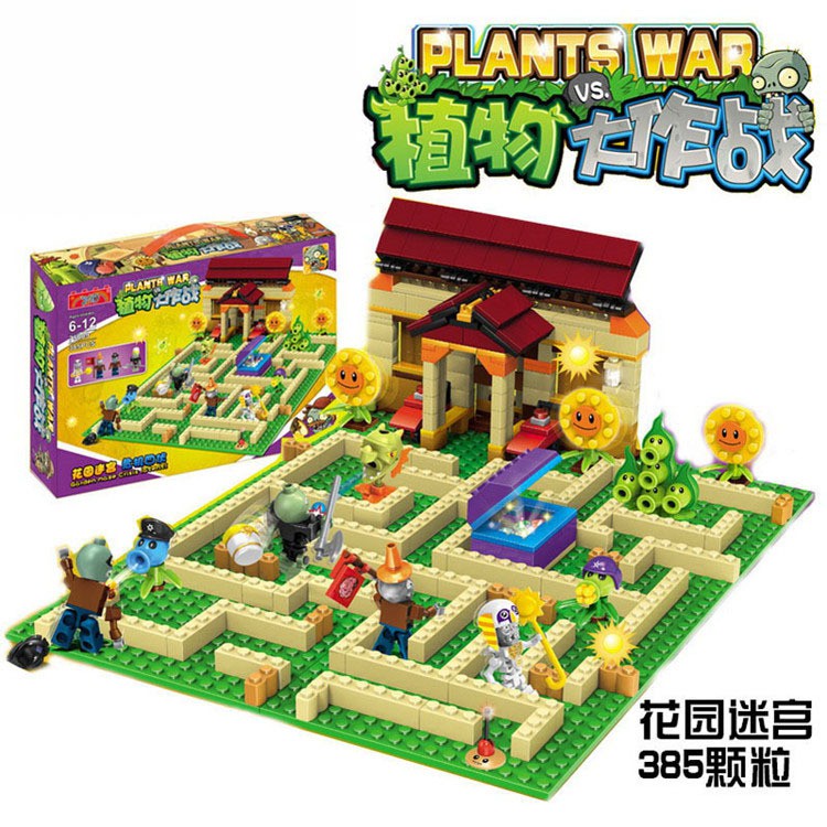 Dòng Quân Sự Siêu Anh Hùng Series Plants vs Zombies Lego mini mutants Nhân Vật Hành Động Đồ Chơi Cho