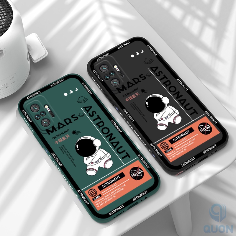 Ốp Điện Thoại TPU Mềm Chống Sốc Chống Rơi In Hình Nasa Cho Redmi Note 10 Pro 9s 9 8 7 Pro