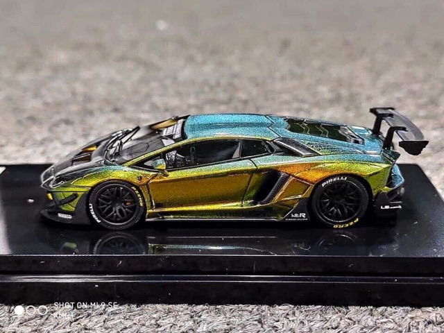 Xe Mô Hình ⚜️Lamborghini LB Performance Aventador 2.0 ⚜️ 1:64 JEC Biến Màu