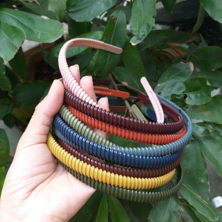 Bờm cài tóc lượn sóng màu bóng(Ảnh thật)