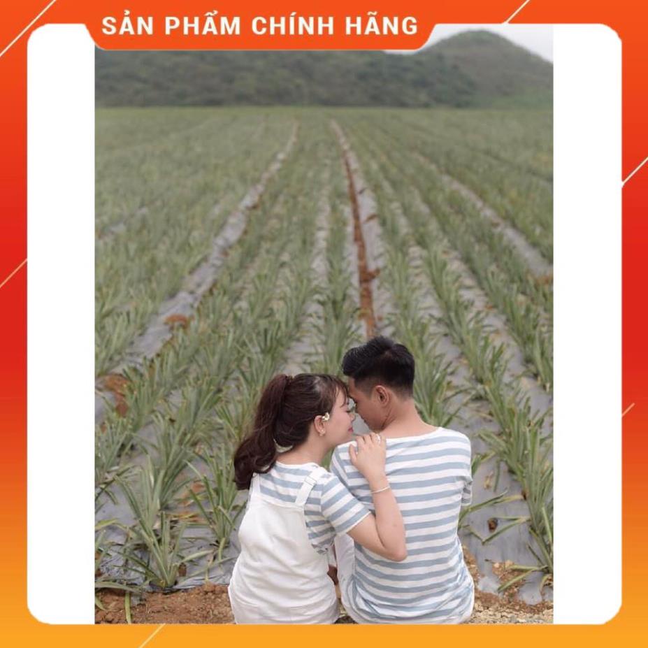 Sale - Áo cặp nam nữ mùa hè 🎀FREESHIP🎀 set áo thun cặp váy yếm và quần kaki lửng cao cấp AV198